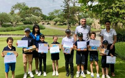 Sensibilisation des enfants des Ecoles de golf à la Biodiversité