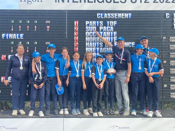 PACA, Vice-Champion de France à l’Interligues U12 2022