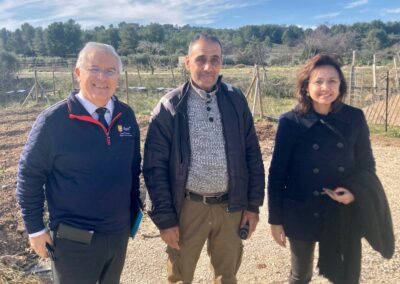 Visite de la ferme en permaculture du Golf du Domaine de Manville